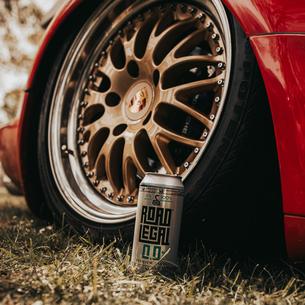 Road Legal Zero 0.0% ABV premium lager 440ml can