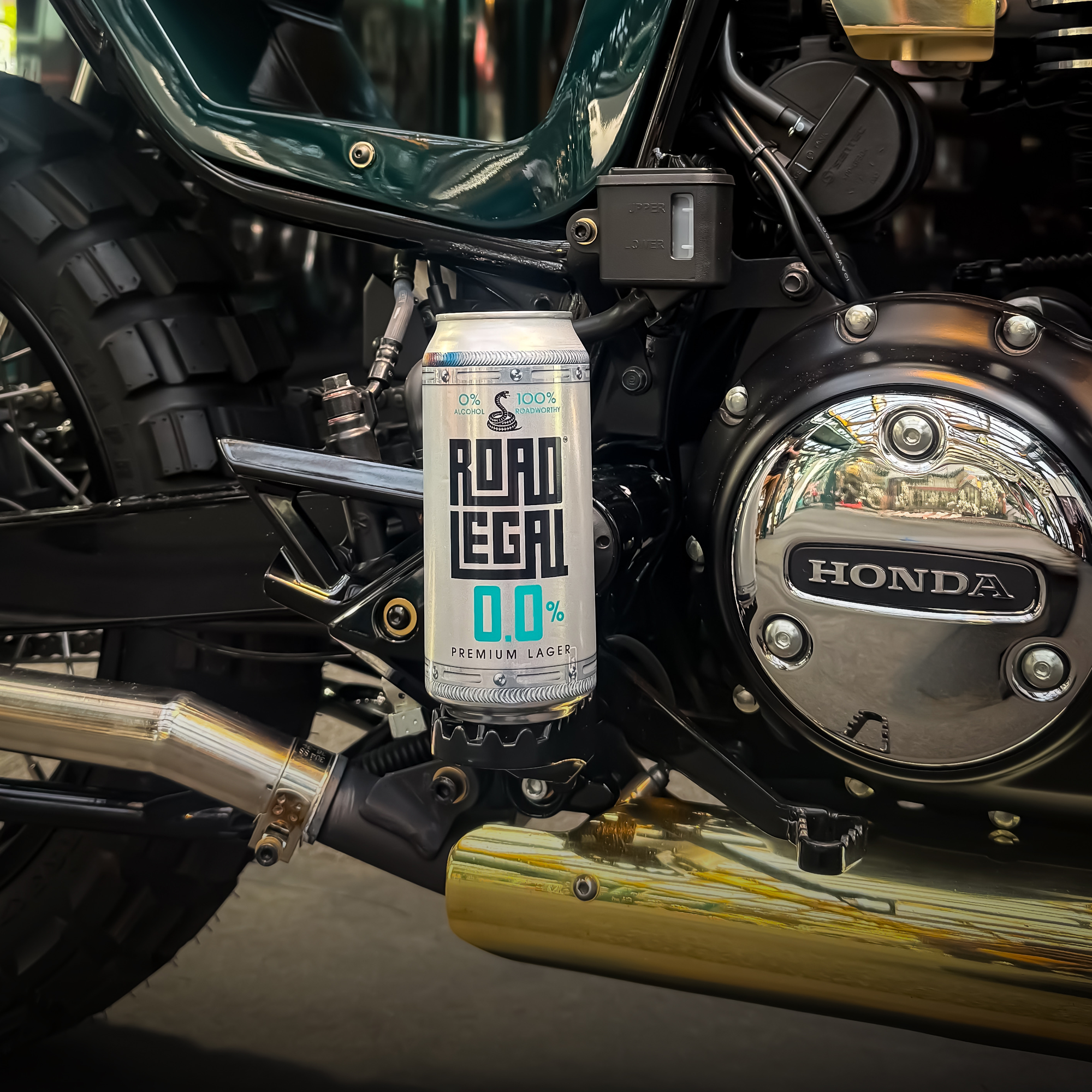 Road Legal Zero 0.0% ABV premium lager 440ml can