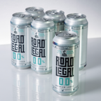 Road Legal Zero 0.0% ABV premium lager 440ml can